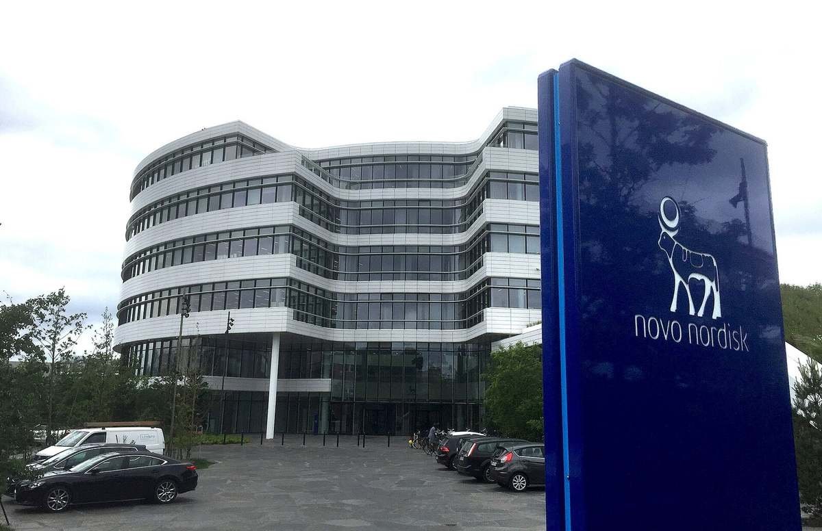 Prédio da sede da Novo Nordisk, fabricante do Ozempic, na Dinamarca (Foto: News Øresund - Johan Wessman/Wikimedia Commons, CC BY 3.0)