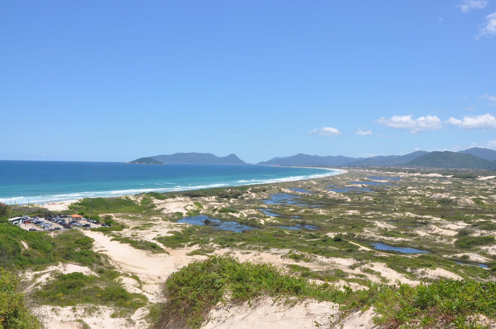 Dunas da Praia da Joaquina, em Florianópolis