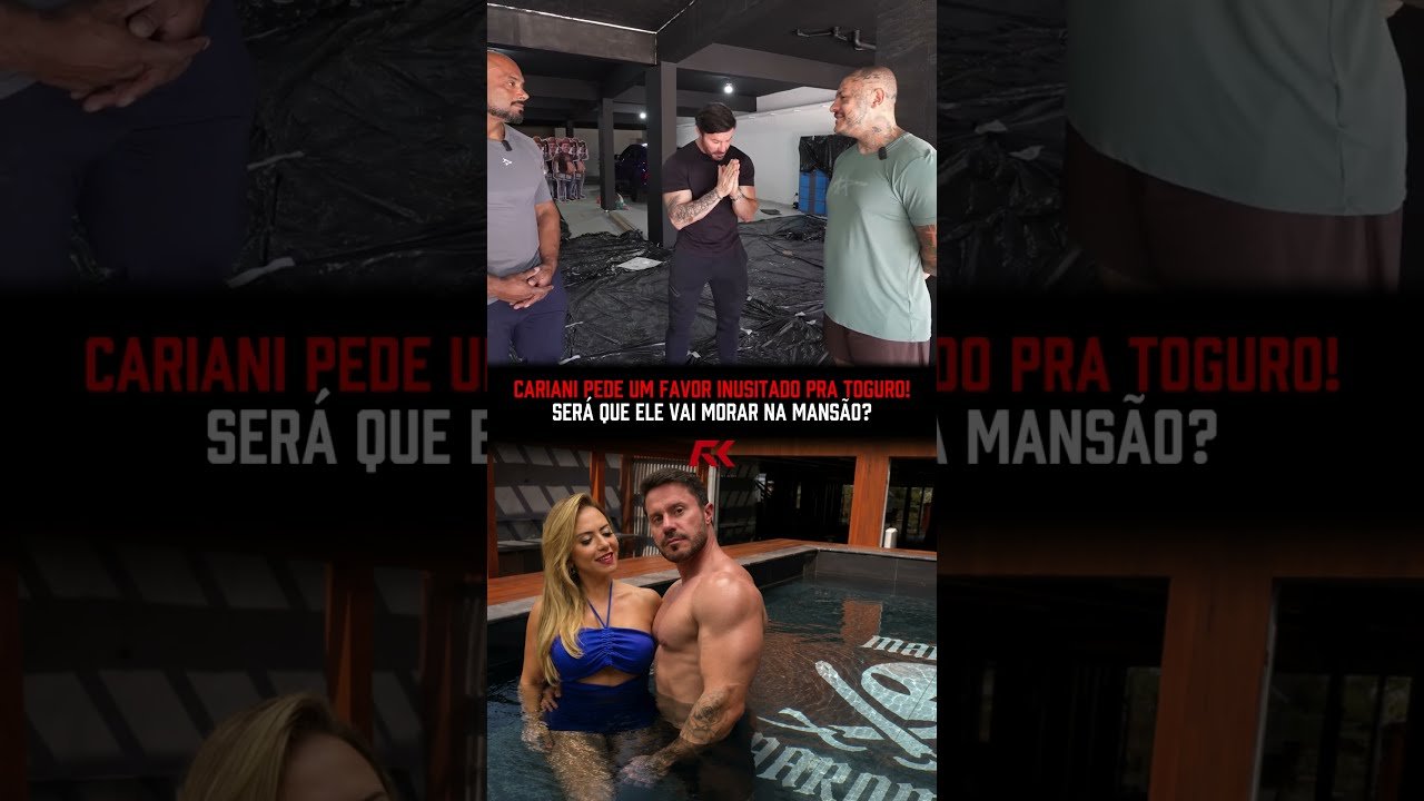 Miniatura do vídeo com Renato Cariani conversando com Toguro sobre a Mansão Maromba