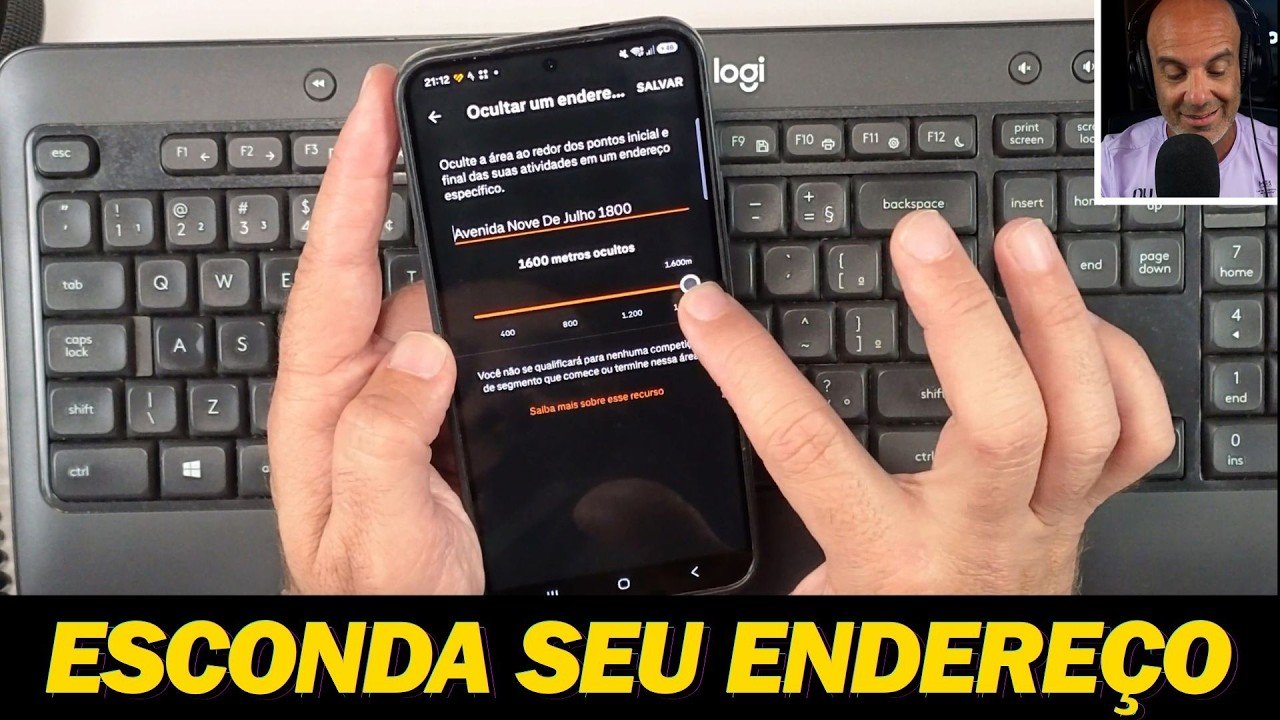 Miniatura do vídeo do canal Corrida no Ar sobre como proteger endereço e mapas de treino no Strava