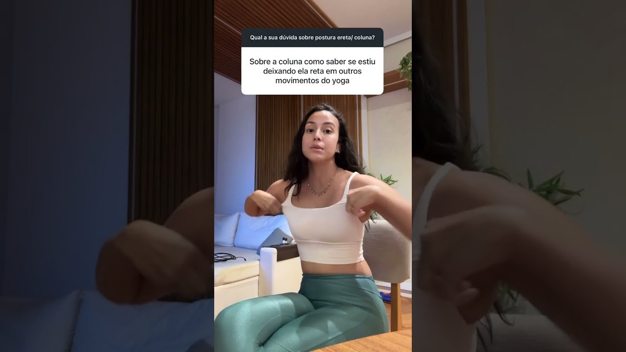 Miniatura do vídeo de Fernanda Yoga com dica de postura na prática