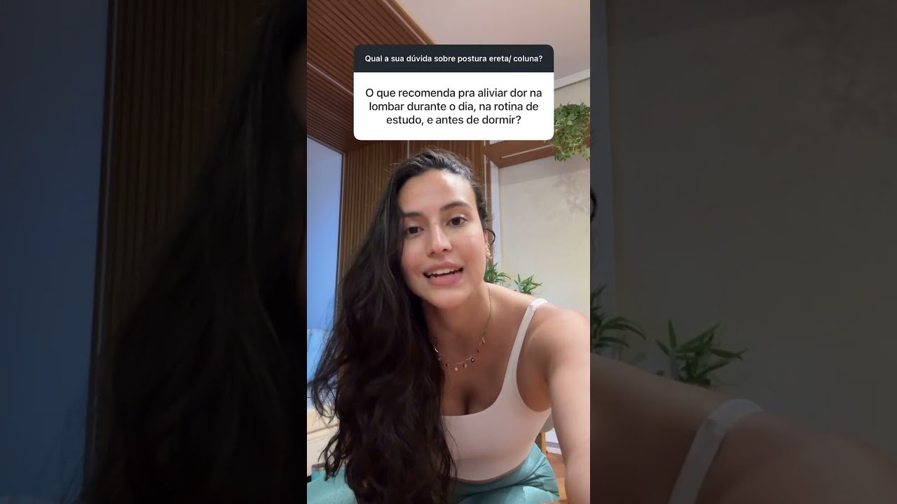 Miniatura do vídeo de Fernanda Yoga com dica para reduzir dor na lombar