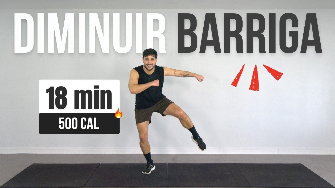 Miniatura do vídeo de Renan Gonçalves sobre cardio de 18 minutos em casa para diminuir a barriga