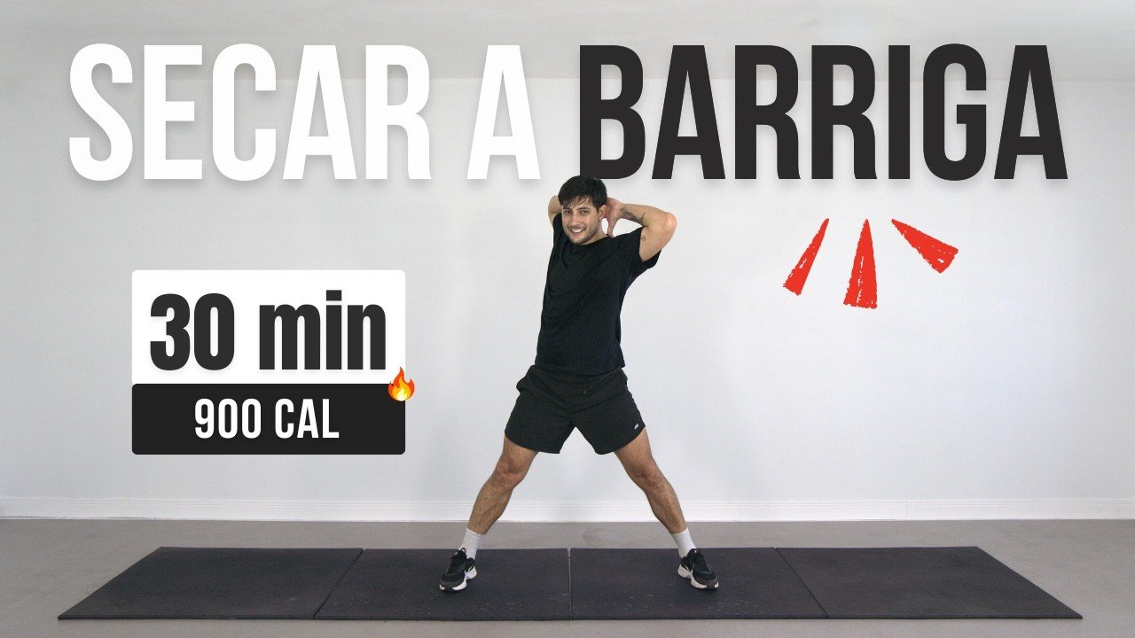 Miniatura do vídeo de Renan Gonçalves sobre treino de 30 minutos para gastar 900 calorias sem equipamentos