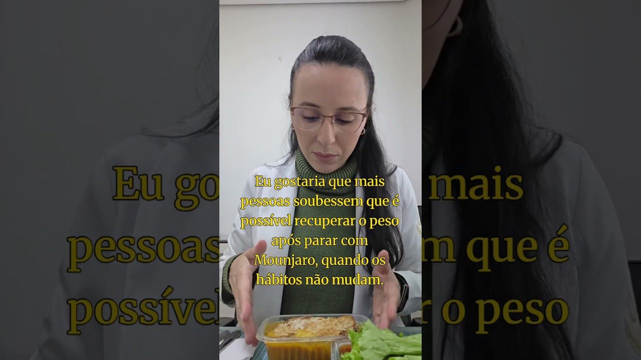 Miniatura do vídeo sobre reganho de peso após parar de usar Mounjaro