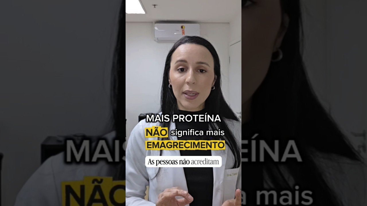 Miniatura do vídeo sobre proteína e emagrecimento