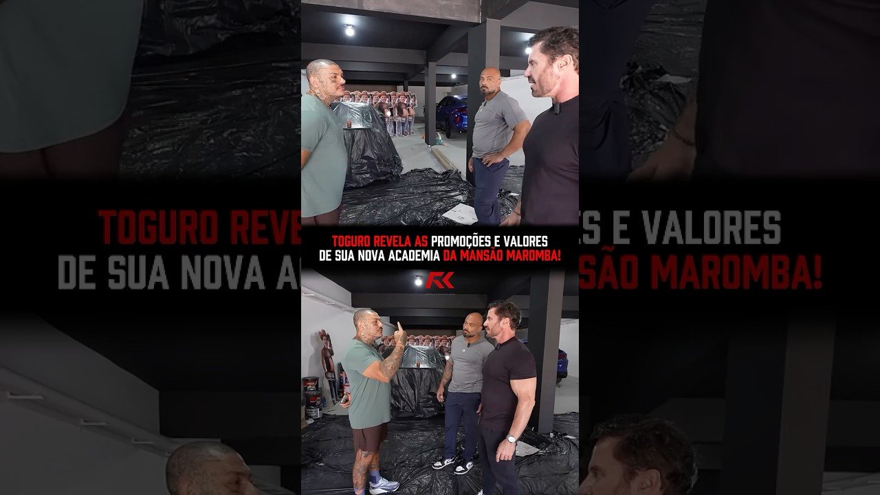 Miniatura do vídeo mostrando Toguro dentro da academia da Mansão Maromba